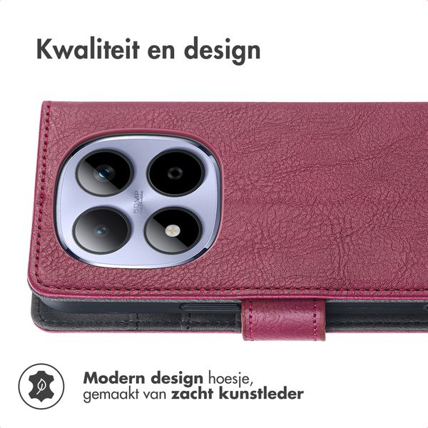 imoshion Luxe Bookcase Xiaomi Redmi Note 15 (4G) - Bordeaux