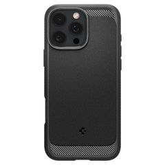 Spigen Rugged Armor Backcover MagSafe iPhone 16 Pro - Matte Black