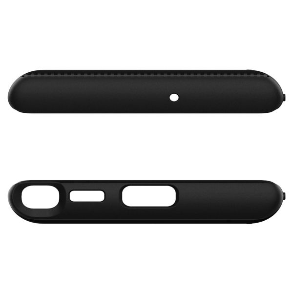 Spigen Slim Armor CS Backcover Samsung Galaxy S22 Ultra - Zwart