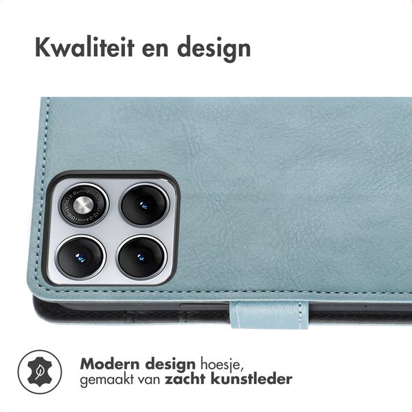 imoshion Luxe Bookcase Motorola Edge 70 Fusion - Lichtblauw