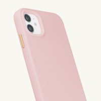 Selencia Rivièra MagSafe Backcover met afneembare haakjes Apple iPhone 11 - Sorbet Pink