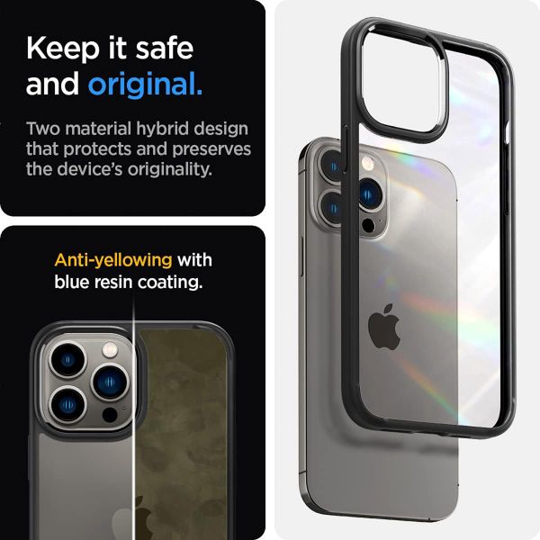 Spigen Ultra Hybrid Back Cover Apple iPhone 13 - Matte Black