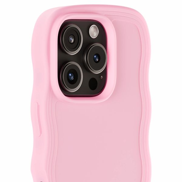 Holdit Wavy Case iPhone 16 Pro - Pink