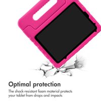 imoshion Kids-Proof Back Cover with Handle Apple iPad Mini 7 (2024) / iPad Mini 6 (2021) - Pink