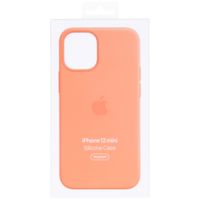 Apple Silicone Backcover MagSafe Apple iPhone 12 Mini - Kumquat