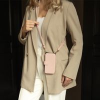 Selencia Riva Bookcase with MagSafe and phone strap Samsung Galaxy S26 Ultra - Old Pink