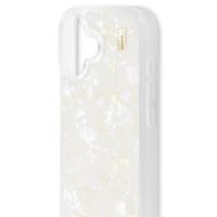 iDeal of Sweden Pearlized Case Apple iPhone 16 - Wit