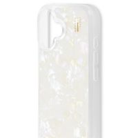 iDeal of Sweden Pearlized Case iPhone 16 - Wit