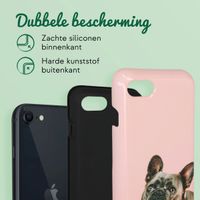 Ontwerp je eigen tough case Apple iPhone SE (2022 / 2020) / 8 / 7 / 6(s) - Wit
