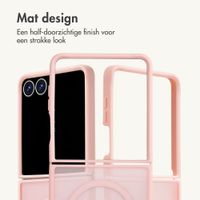 imoshion Color Guard Backcover met MagSafe Samsung Galaxy Z Flip 8 - Lichtroze