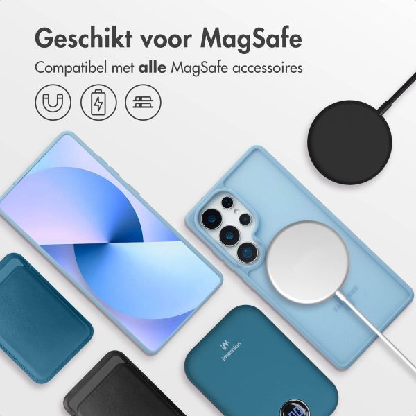 imoshion Color Guard Backcover met MagSafe Samsung Galaxy S25 Ultra - Lichtblauw