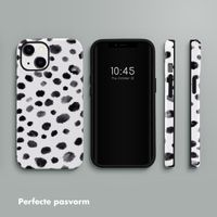 Selencia Vivid Tough Backcover iPhone 14  - Trendy Leopard