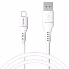 Accezz USB-C naar USB kabel - 1 meter - Wit