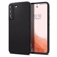 Spigen Liquid Air™ Backcover Samsung Galaxy S22 - Zwart