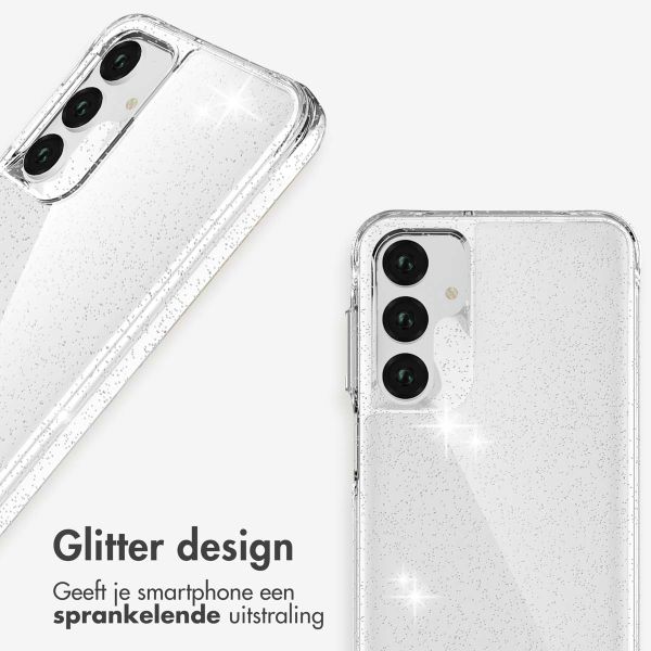 imoshion Glitter Backcover Samsung Galaxy A26 / A16 (5G) - Zilver