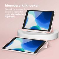 Accezz Smart Silicone Bookcase Apple iPad 6 (2018) 9.7 inch / iPad 5 (2017) 9.7 inch - Roze