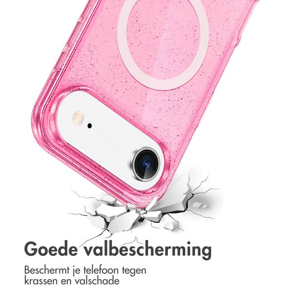 imoshion Sparkle Backcover met MagSafe Apple iPhone Air - Roze