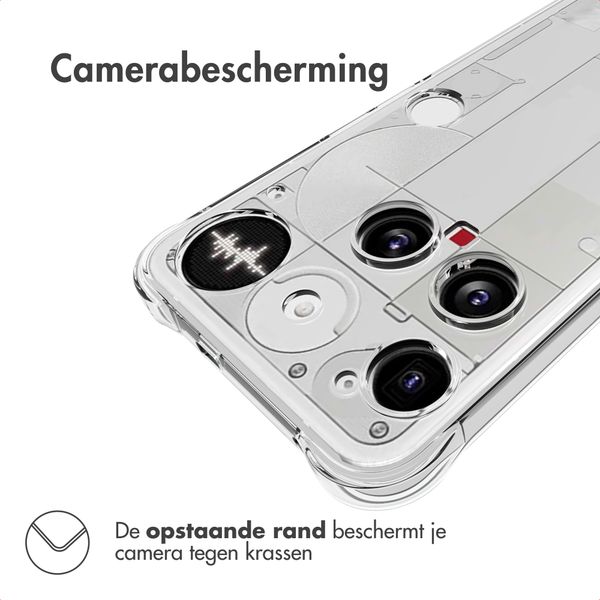 imoshion Shockproof Case Nothing Phone (3) - Transparant