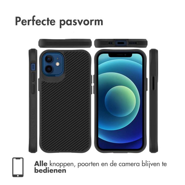 imoshion Rugged Hybrid Case Apple iPhone 12 Mini - Zwart