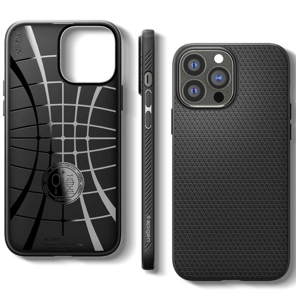 Spigen Liquid Air™ Backcover iPhone 13 Pro - Zwart