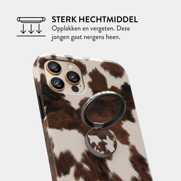 Burga Ringholder Gunmetal - Telefoonring - Celestial