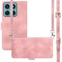 imoshion Bookcase met koord Motorola Moto G57 Power - Roze