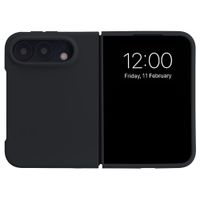 Accezz Liquid Silicone Backcover met MagSafe Apple iPhone Duo - Zwart