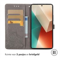 imoshion Mandala Bookcase Xiaomi Redmi Note 13 Pro (5G) / Poco X6 - Grijs