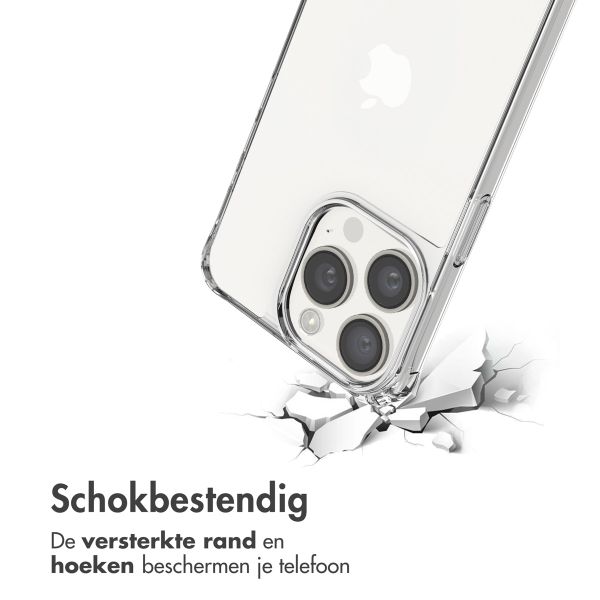 imoshion Backcover met koord + armband iPhone 15 Pro Max - Parels