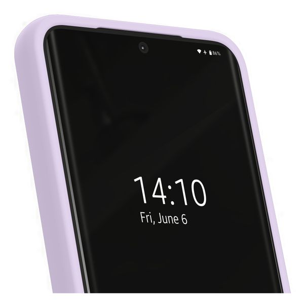 iDeal of Sweden Silicone Case met MagSafe Samsung Galaxy S26 - Lavender Milk