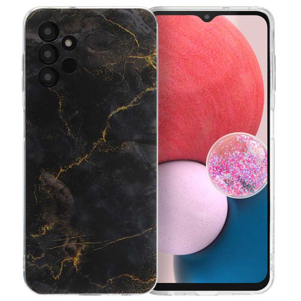 imoshion Design hoesje Samsung Galaxy A13 (4G) - Black Marble