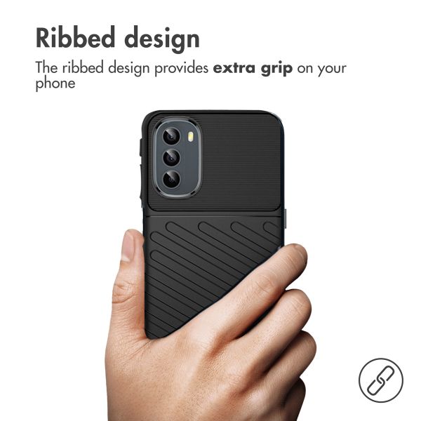 imoshion Thunder Backcover Motorola Moto G31 / G41 - Zwart