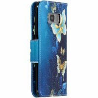 Design Softcase Bookcase Samsung Galaxy S8