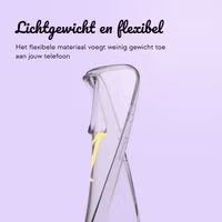 Hoesje met eigen foto en/of tekst Apple iPhone 15 - Letter