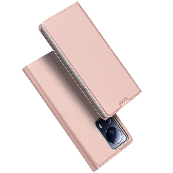 Dux Ducis Slim Softcase Bookcase Xiaomi 13 Lite - Rosé Goud