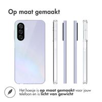 Accezz Clear Backcover Samsung Galaxy A17 - Transparant