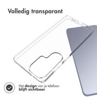 Accezz Clear Backcover Samsung Galaxy S26 Ultra - Transparant