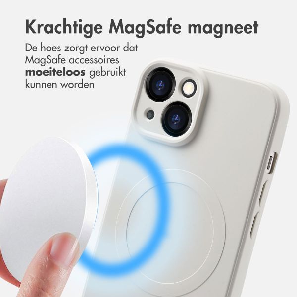 imoshion Color Backcover met MagSafe Apple iPhone 14 - Beige