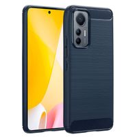 imoshion Brushed Backcover Xiaomi 12 Lite - Donkerblauw