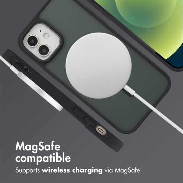 imoshion Colour Guard Back Cover with MagSafe Apple iPhone 12 (Pro) - Black