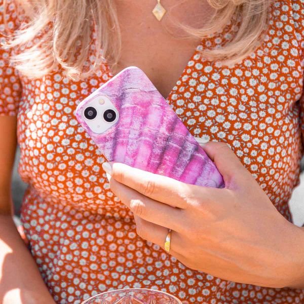 Selencia Aurora Fashion Backcover Samsung Galaxy A33 - Ocean Shell Purple