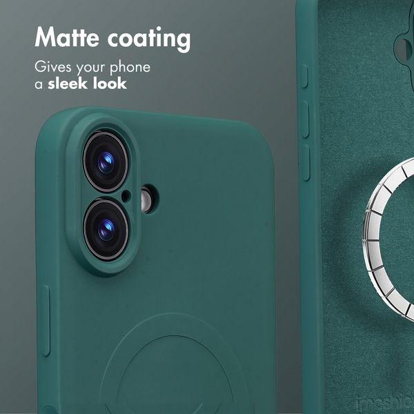 imoshion Colour Case with MagSafe Apple iPhone 16 Plus - Dark Green