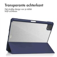 imoshion Trifold Hardcase Bookcase Apple iPad Pro 11 (2022 / 2021 / 2020 / 2018) - Donkerblauw