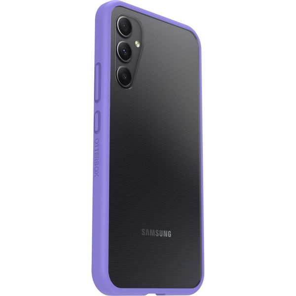 OtterBox React Backcover Samsung Galaxy A34 (5G) - Transparant / Paars