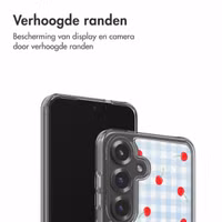 imoshion Design hoesje Samsung Galaxy S25 - Cherry Check