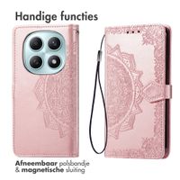 imoshion Mandala Bookcase Xiaomi Redmi Note 15 (5G) - Rose Gold