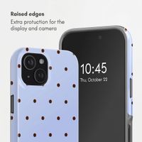 Selencia Vivid Back Cover Apple iPhone 15 - Happy Dots Digital Sky