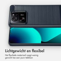 imoshion Brushed Backcover Xiaomi 13T / 13T Pro - Donkerblauw