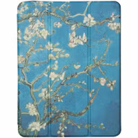 imoshion Design Trifold Bookcase Apple iPad 6 (2018) 9.7 inch / iPad 5 (2017) 9.7 inch / Air 2 (2014)/Air 1 (2013) - Green Plant