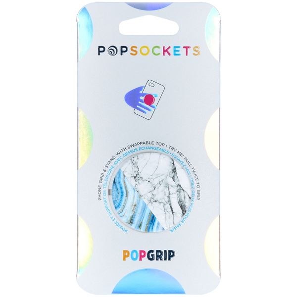 PopSockets PopGrip - Afneembaar - Aegean Marble